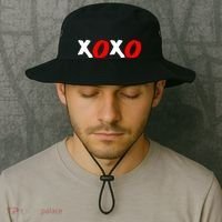 Hugs and Kisses XOXO Valentine's Day Bucket Hat thumb 2