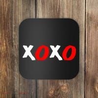 Hugs and Kisses XOXO Valentine's Day Coaster thumb 0