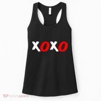 Hugs and Kisses XOXO Valentine's Day Women's Tank Top thumb 0
