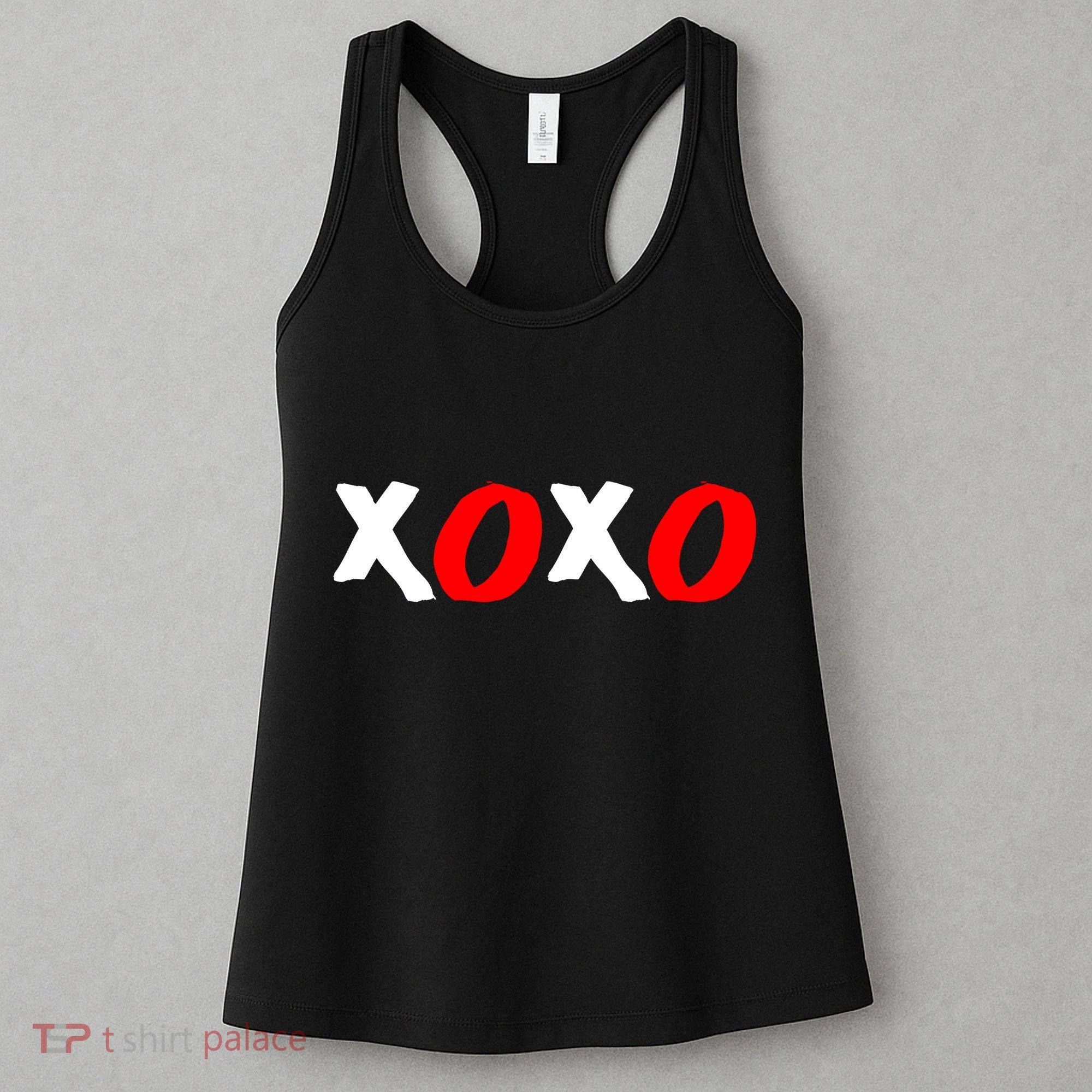 Hugs and Kisses XOXO Valentine's Day Women's Tank Top