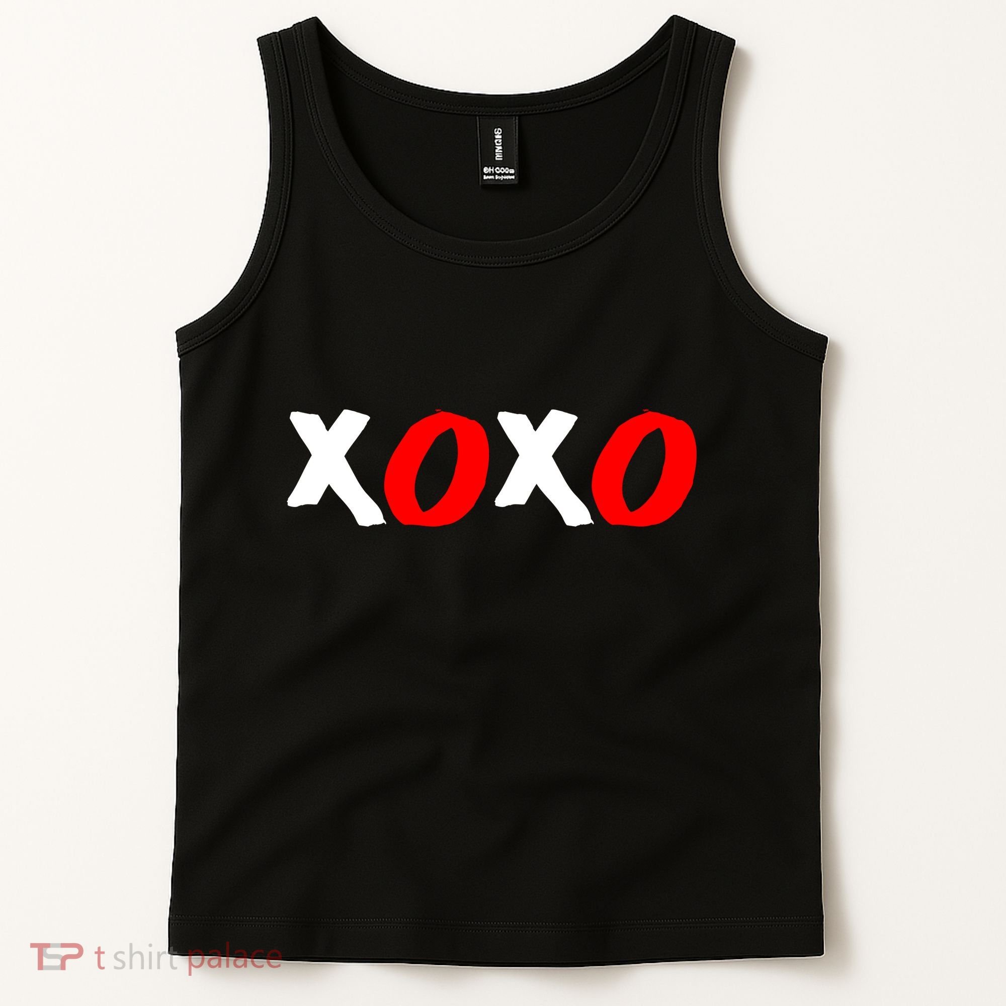 Hugs and Kisses XOXO Valentine's Day Tank Top