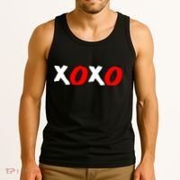 Hugs and Kisses XOXO Valentine's Day Tank Top thumb 3