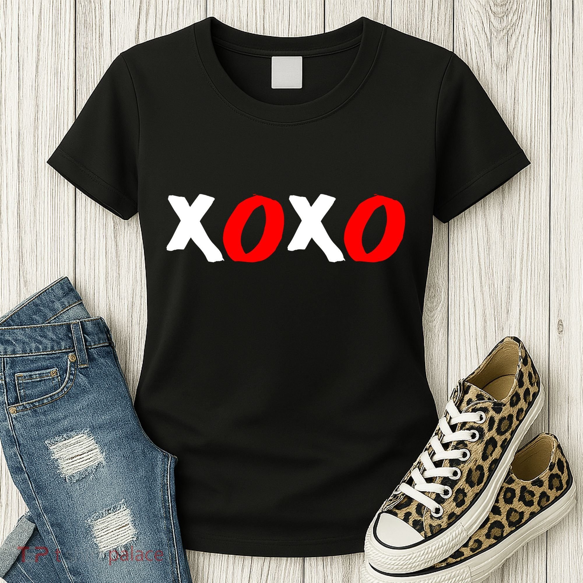 Hugs and Kisses XOXO Valentine's Day Women's T-Shirt