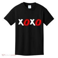 Hugs and Kisses XOXO Valentine's Day Kids T-Shirt thumb 0