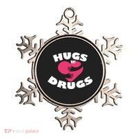 Hugs Not Drugs Ornament thumb 0