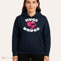 Hugs Not Drugs Hoodie thumb 5