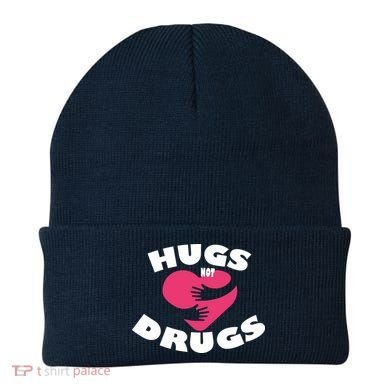 Hugs Not Drugs Beanie
