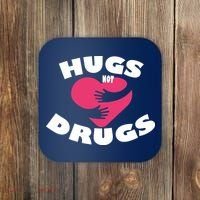 Hugs Not Drugs Coaster thumb 0