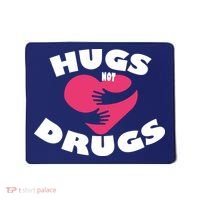 Hugs Not Drugs Mousepad thumb 0