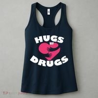 Hugs Not Drugs Women's Tank Top thumb 3