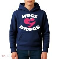 Hugs Not Drugs Kids Hoodie thumb 4