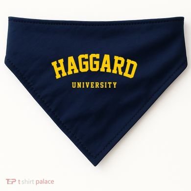 Haggard University USA-Made Doggie Bandana