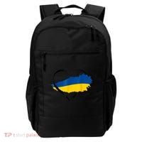 Heart Ukraine I Stand With Ukraine Ukrainian Flag Gift Backpack thumb 0