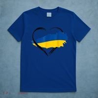 Heart Ukraine I Stand With Ukraine Ukrainian Flag Gift T-Shirt thumb 5