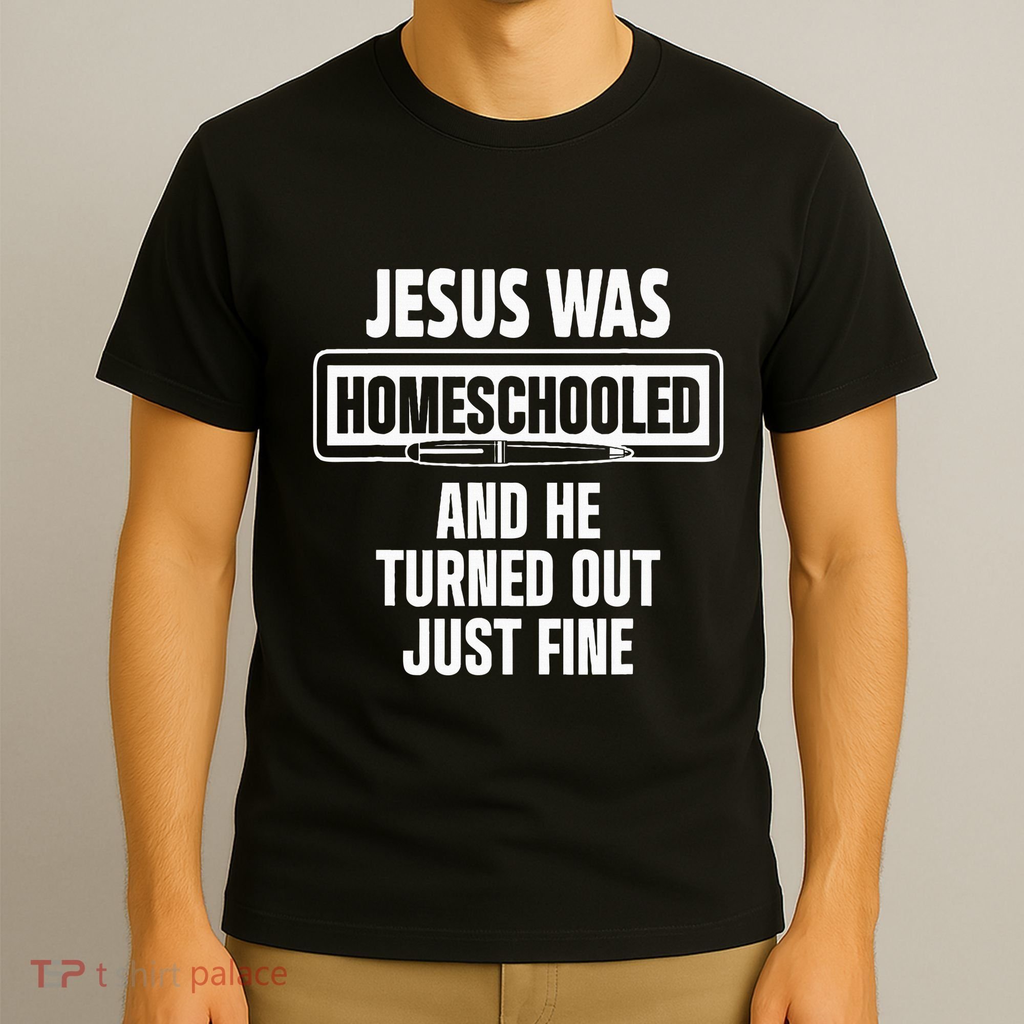 Homeschool Unschooling Jesus Homeschooled T-Shirt