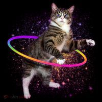 Hula Hoop Galaxy Cat Bucket Hat thumb 4