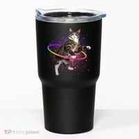 Hula Hoop Galaxy Cat Tumbler thumb 0