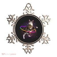Hula Hoop Galaxy Cat Ornament thumb 0