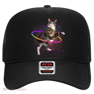 Hula Hoop Galaxy Cat Hat