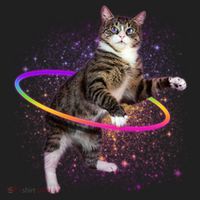 Hula Hoop Galaxy Cat Hat thumb 2