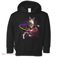 Hula Hoop Galaxy Cat Toddler Hoodie thumb 0