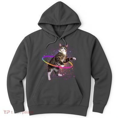 Hula Hoop Galaxy Cat Hoodie