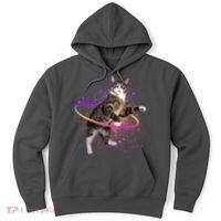 Hula Hoop Galaxy Cat Hoodie thumb 0