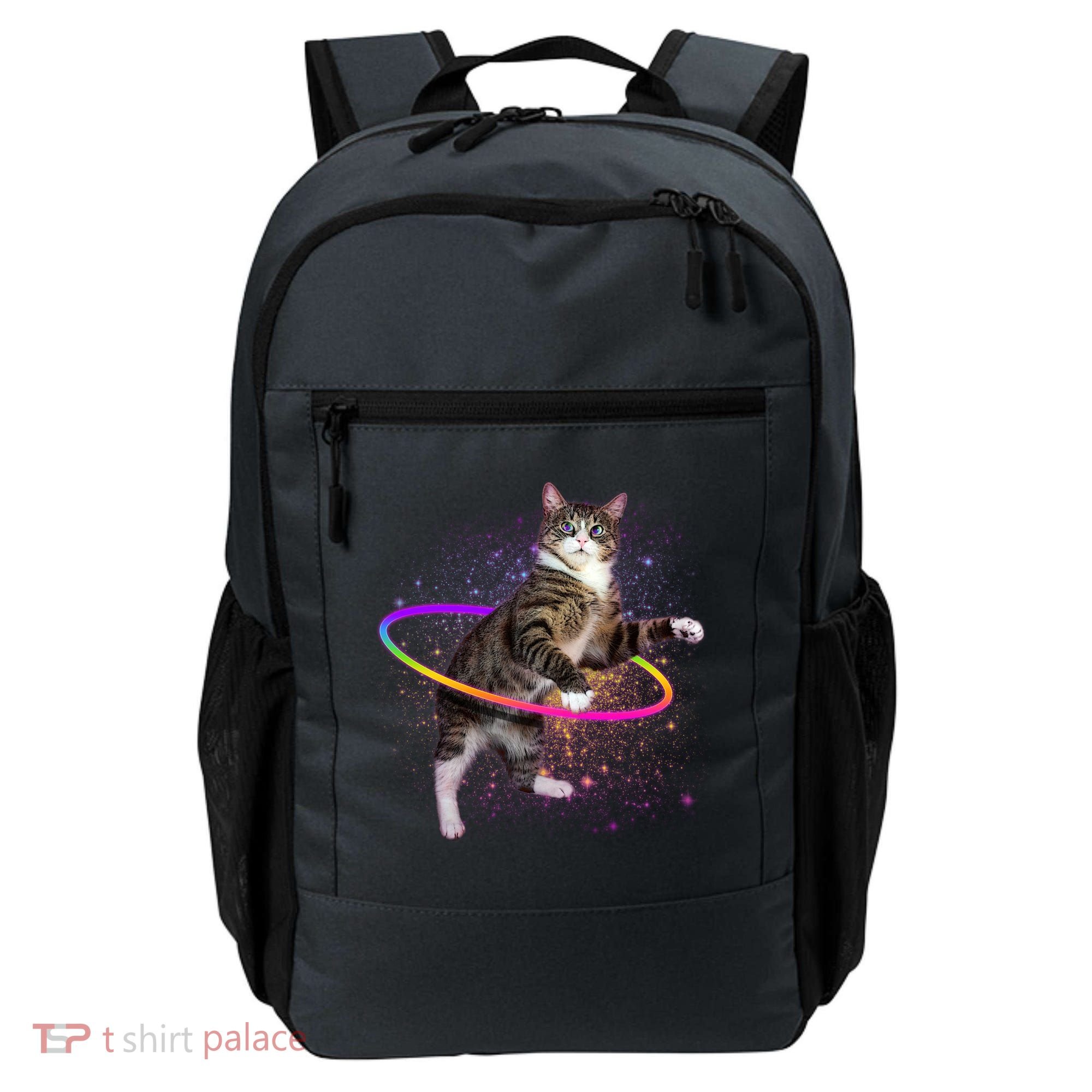Hula Hoop Galaxy Cat Backpack