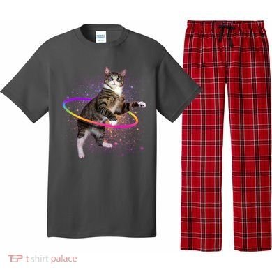 Hula Hoop Galaxy Cat Pajama Set