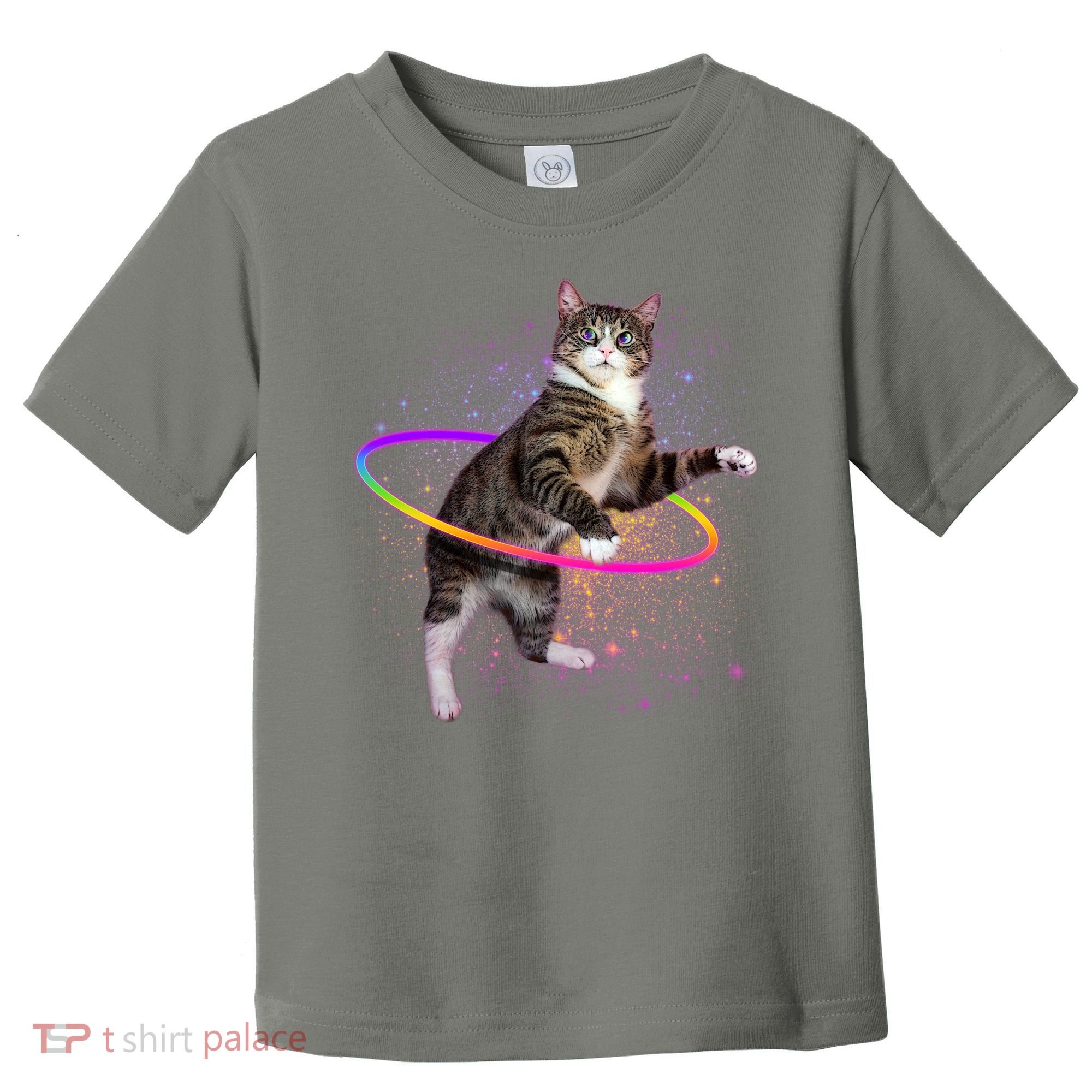 Hula Hoop Galaxy Cat Toddler T-Shirt