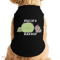 Hulk Cat Black W. Cat Doggie Tank thumb 0