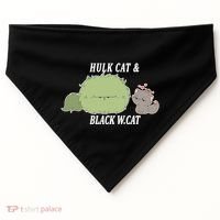 Hulk Cat Black W. Cat USA-Made Doggie Bandana thumb 0