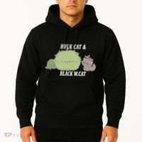 Hulk Cat Black W. Cat Hoodie thumb 2