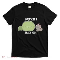 Hulk Cat Black W. Cat T-Shirt thumb 0