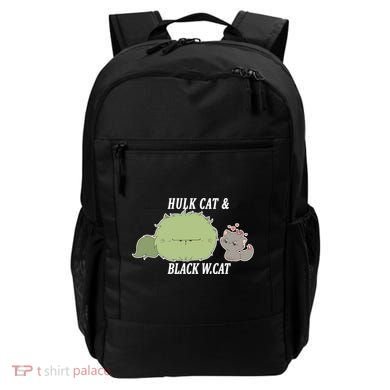 Hulk Cat Black W. Cat Backpack