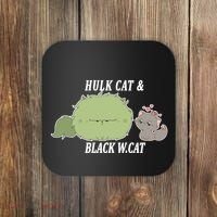 Hulk Cat Black W. Cat Coaster thumb 0