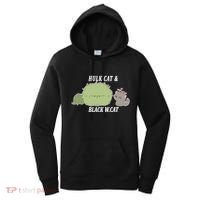Hulk Cat Black W. Cat Women's Hoodie thumb 0