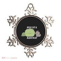Hulk Cat Black W. Cat Ornament thumb 0
