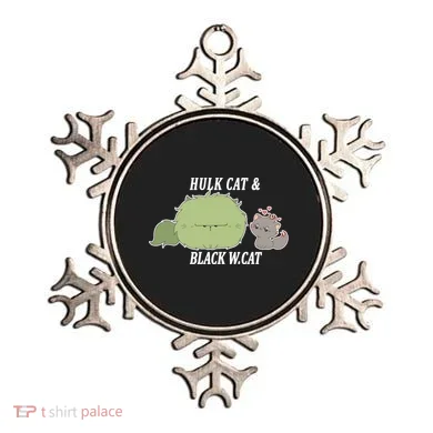 Hulk Cat Black W. Cat Ornament
