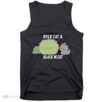 Hulk Cat Black W. Cat Tank Top thumb 0
