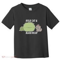Hulk Cat Black W. Cat Toddler T-Shirt thumb 0