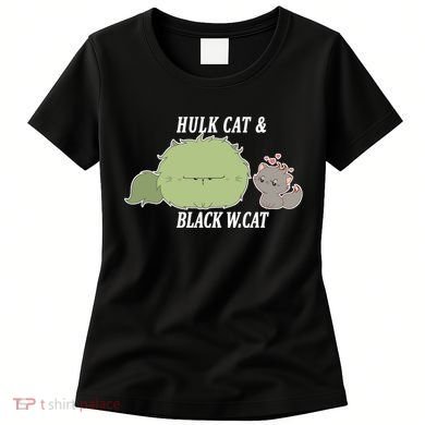 Hulk Cat Black W. Cat Women's T-Shirt