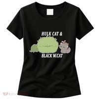 Hulk Cat Black W. Cat Women's T-Shirt thumb 0