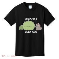 Hulk Cat Black W. Cat Kids T-Shirt thumb 0