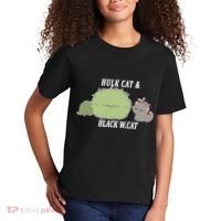 Hulk Cat Black W. Cat Kids T-Shirt thumb 2