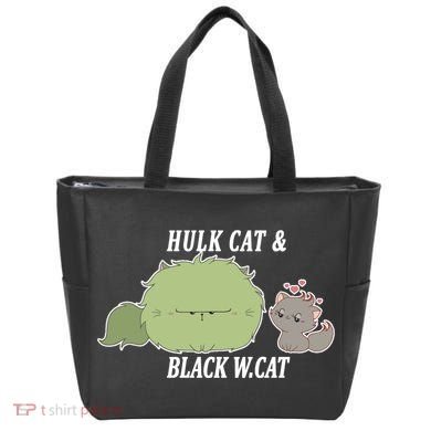 Hulk Cat Black W. Cat Tote Bag