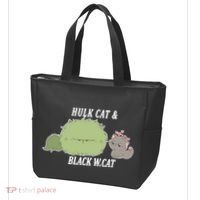 Hulk Cat Black W. Cat Tote Bag thumb 3
