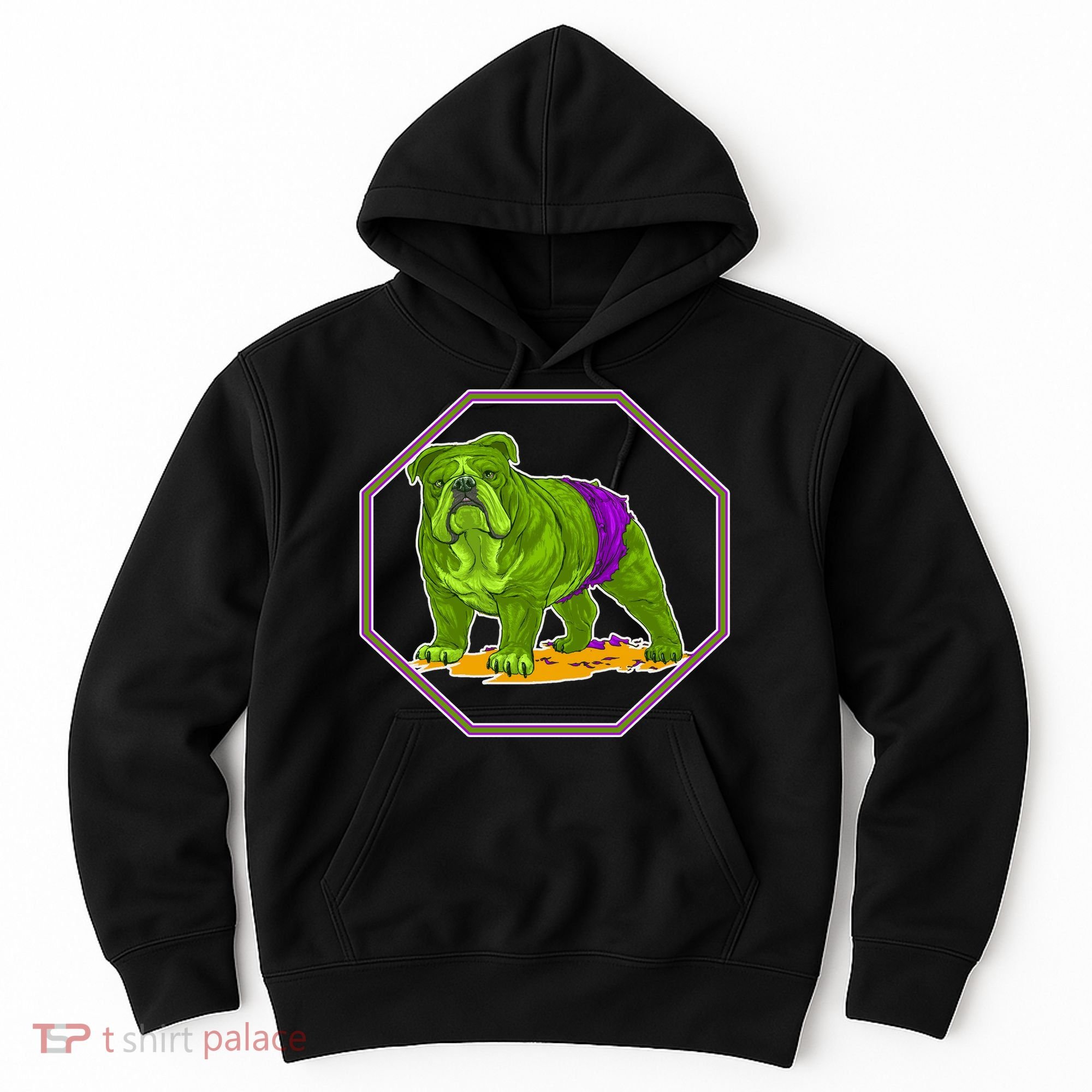 Hulk Green Dog Hoodie