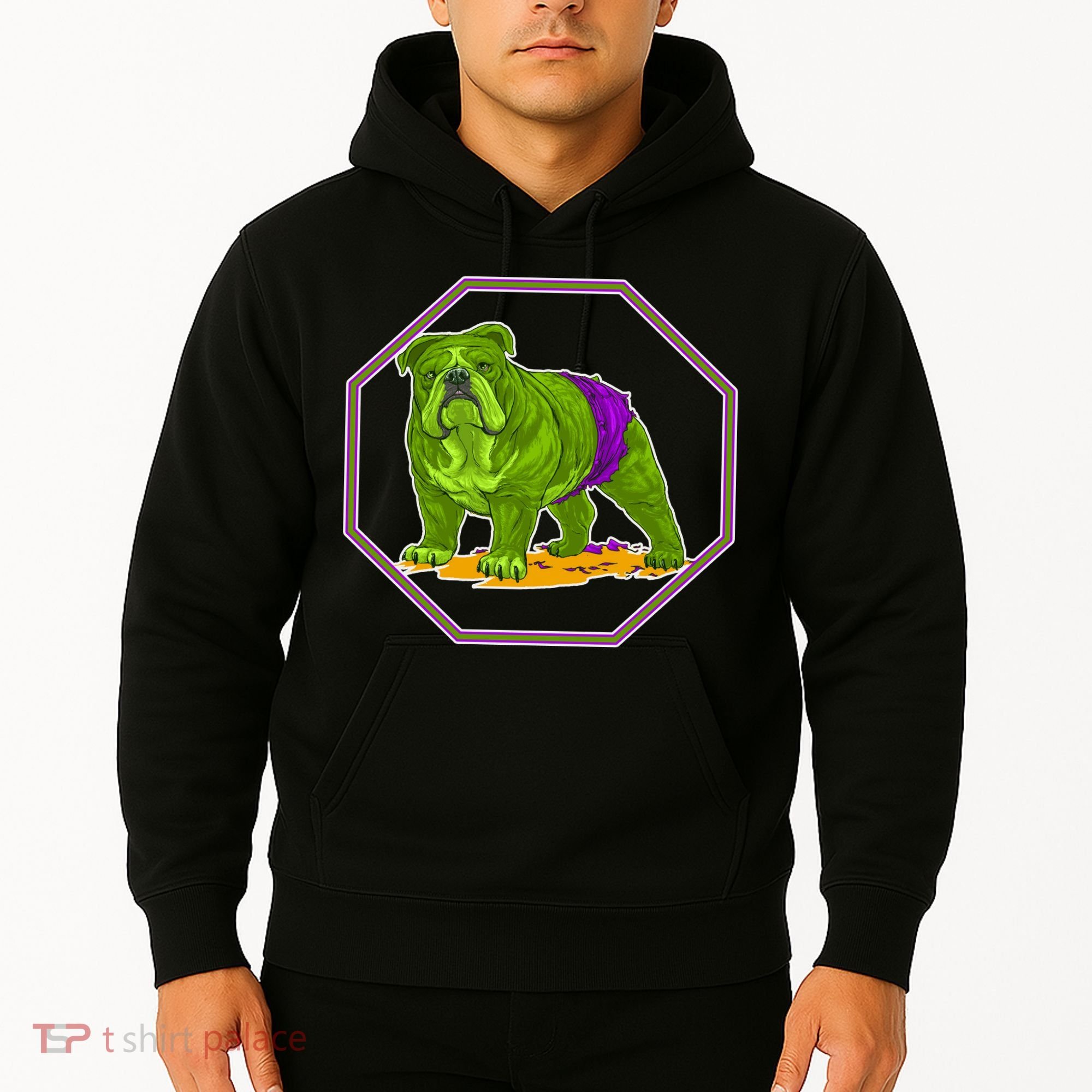 Hulk Green Dog Hoodie