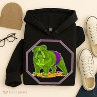 Hulk Green Dog Hoodie thumb 4